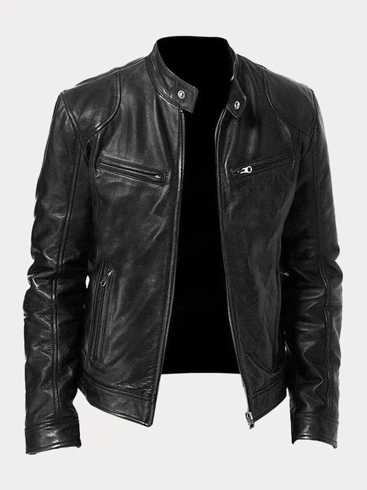 MAX | CASUAL LEATHER JACKET