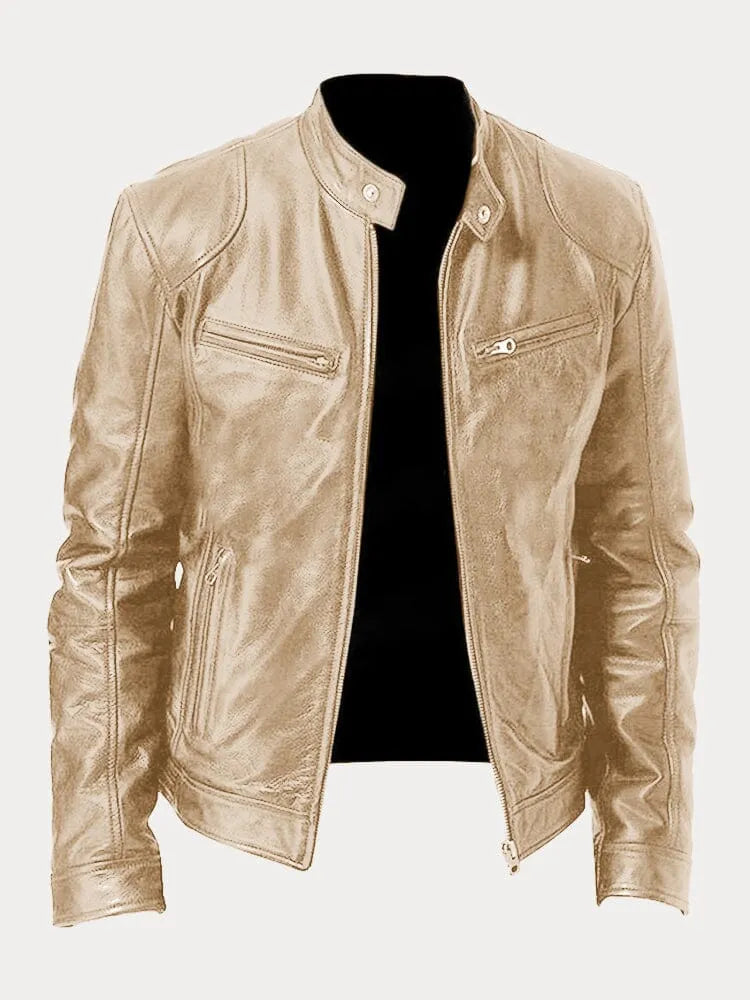 MAX | CASUAL LEATHER JACKET