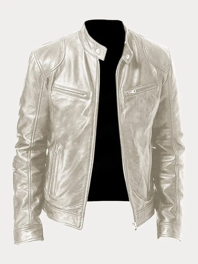 MAX | CASUAL LEATHER JACKET