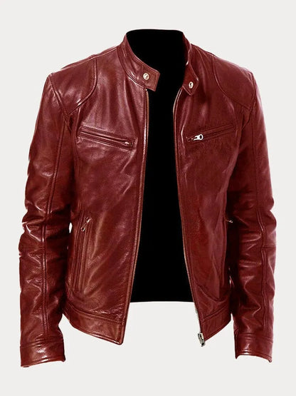 MAX | CASUAL LEATHER JACKET