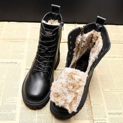 LENI | BLACK LEATHER BOOTS