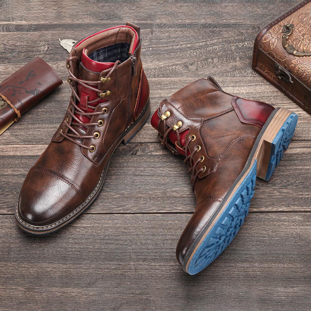 ROBERT | PREMIUM LEATHER OXFORD BOOTS FOR MEN