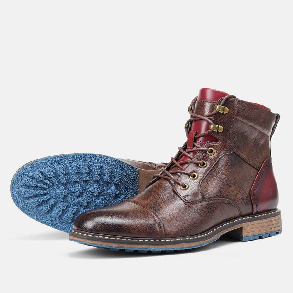 ROBERT | PREMIUM LEATHER OXFORD BOOTS FOR MEN